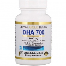  California Gold Nutrition DHA 700 30 