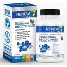  Renew Actives Magnesium Bisglycinate 120 