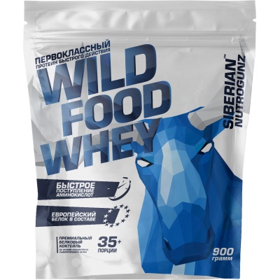  Siberian Nutrogunz Wild Food Whey 900 