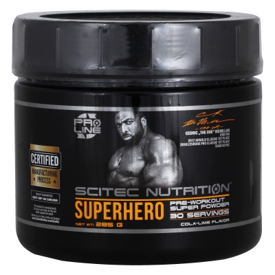   Scitec Nutrition Superhero Pre-Wo 285 