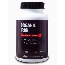 Витамин Protein Company Organic Iron 120 капcул
