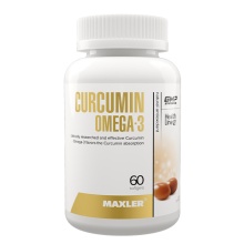  Maxler Curcumin Omega 3 60 