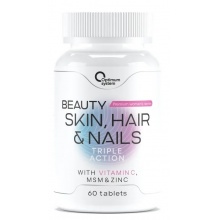 Витамины Optimum System Skin, Hair + Nails Beauty 60 таблеток
