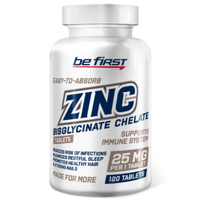 Be First Zinc Bisglycinate Chelate 120 