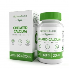  Natural Supp Calcium chelate 60 
