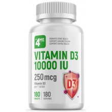 4ME Nutrition Vitamin D3 10000 IU 180 