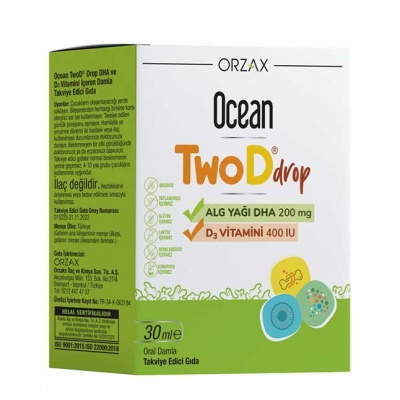  Orzax Ocean TwoD Drop Vitamin D3 400 30 