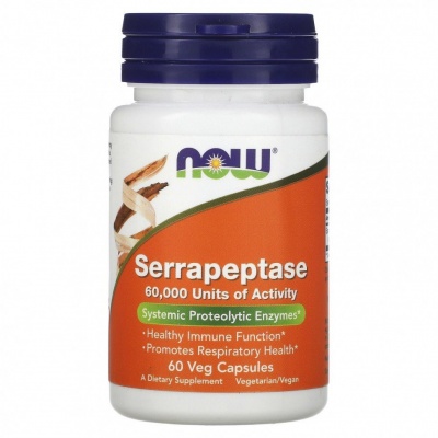  NOW Serrapeptase 60 000 60 