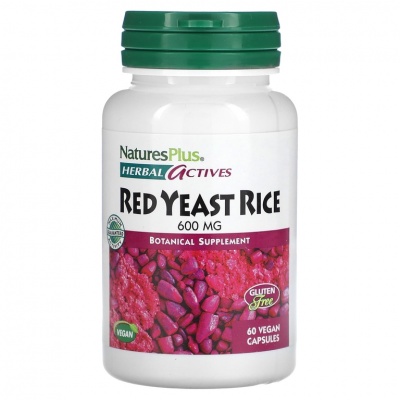  Natures Plus Red Yeast Rice 600  60 