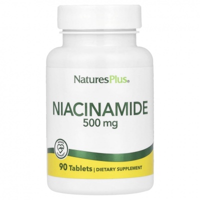  Natures Plus Niacinamide 500  90 